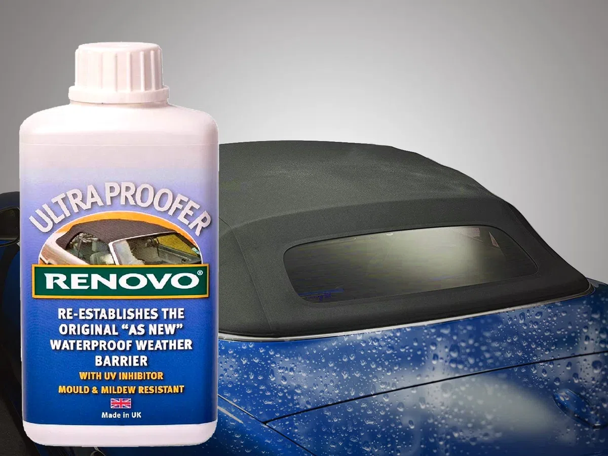 Renovo Kit de Limpieza REN-KIT4 Triple Contiene Suave Superior Reviver/Dulce Ultra Proofer/Suave Superior Azul, Limpiador de Lona