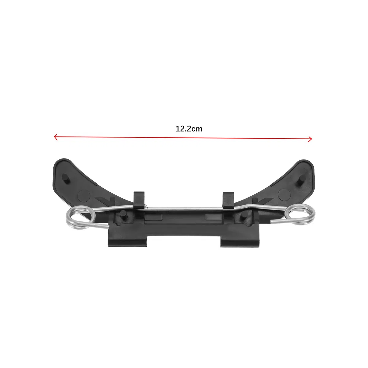 Bisagra para depósito de coche OE 30649879 31265160 31265160-PM5093 compatible con V70 S60 S80 XC90 soporte de bisagra de plástico longitud 12,2 cm