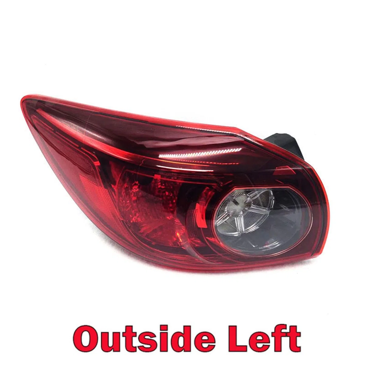 Coche Faro Trasero Compatible Con Mazda 3 Para Axela Hatchback 2013 2014 2015 2016 Conjunto De Luz Trasera Carcasa Lámpara Señal Accesorios Exteriores