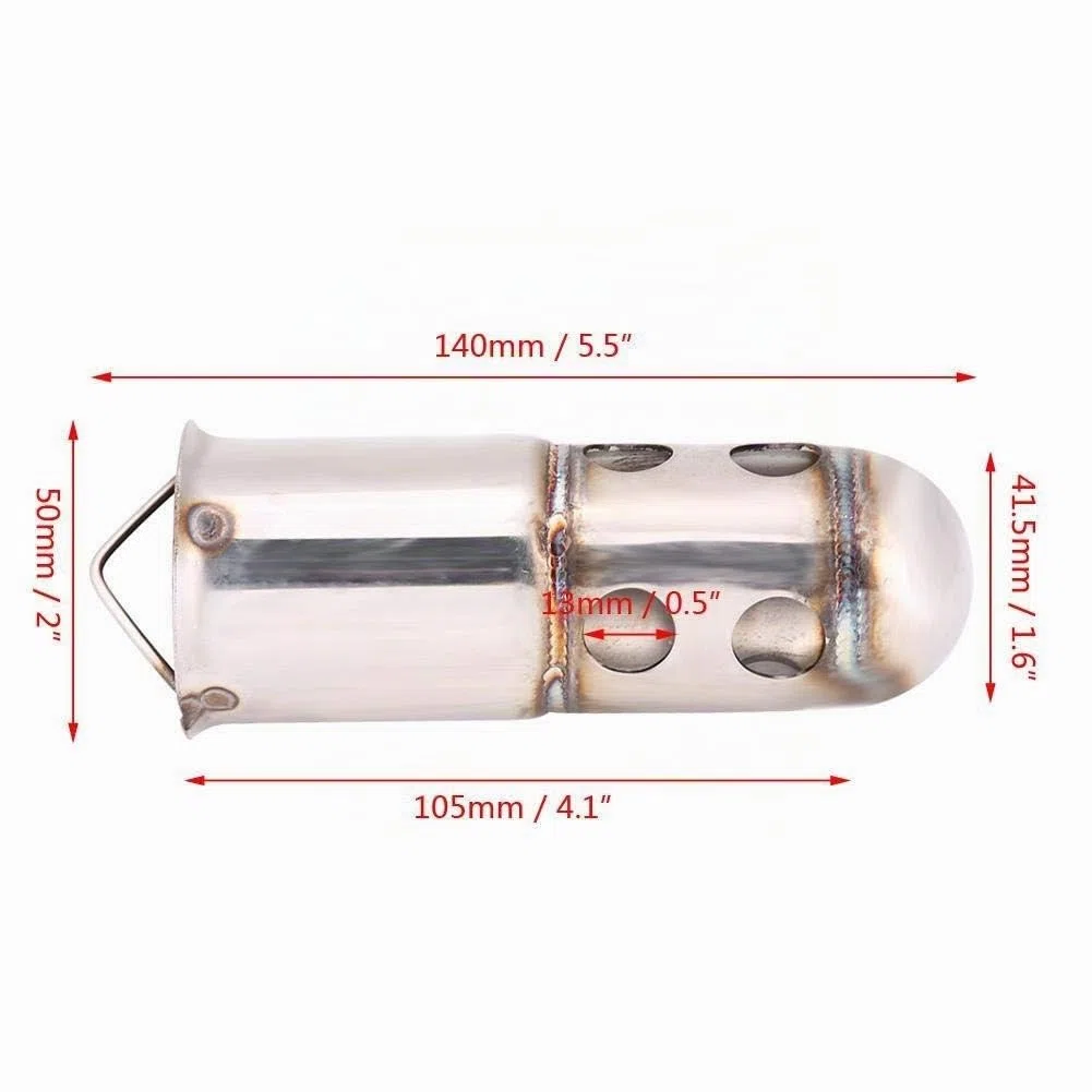 Broco DB Killer, Escape 51mm motocicleta universal Manguera Silenciador Silenciador DB-Killer Noise Eliminador Estilo 1