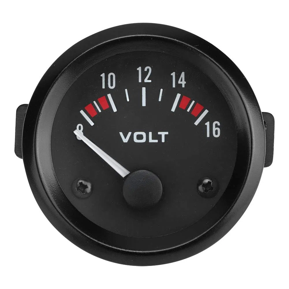 universal 12 V voltímetro de coche 52 mm/2 in voltaje medidor calibre 8-16 V BX100007