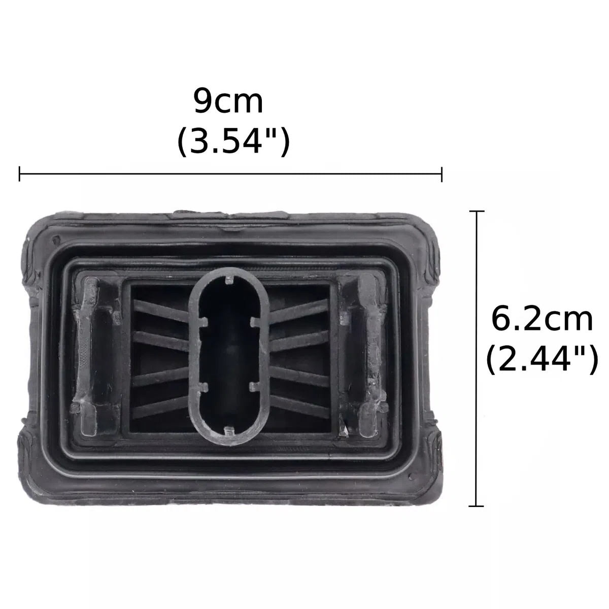 Twowinds - Taco de Goma Elevador 51717123311 Compatible con BMW E81, E90, E91-51717237195 - Alojamiento Gato - Protección de Bajos