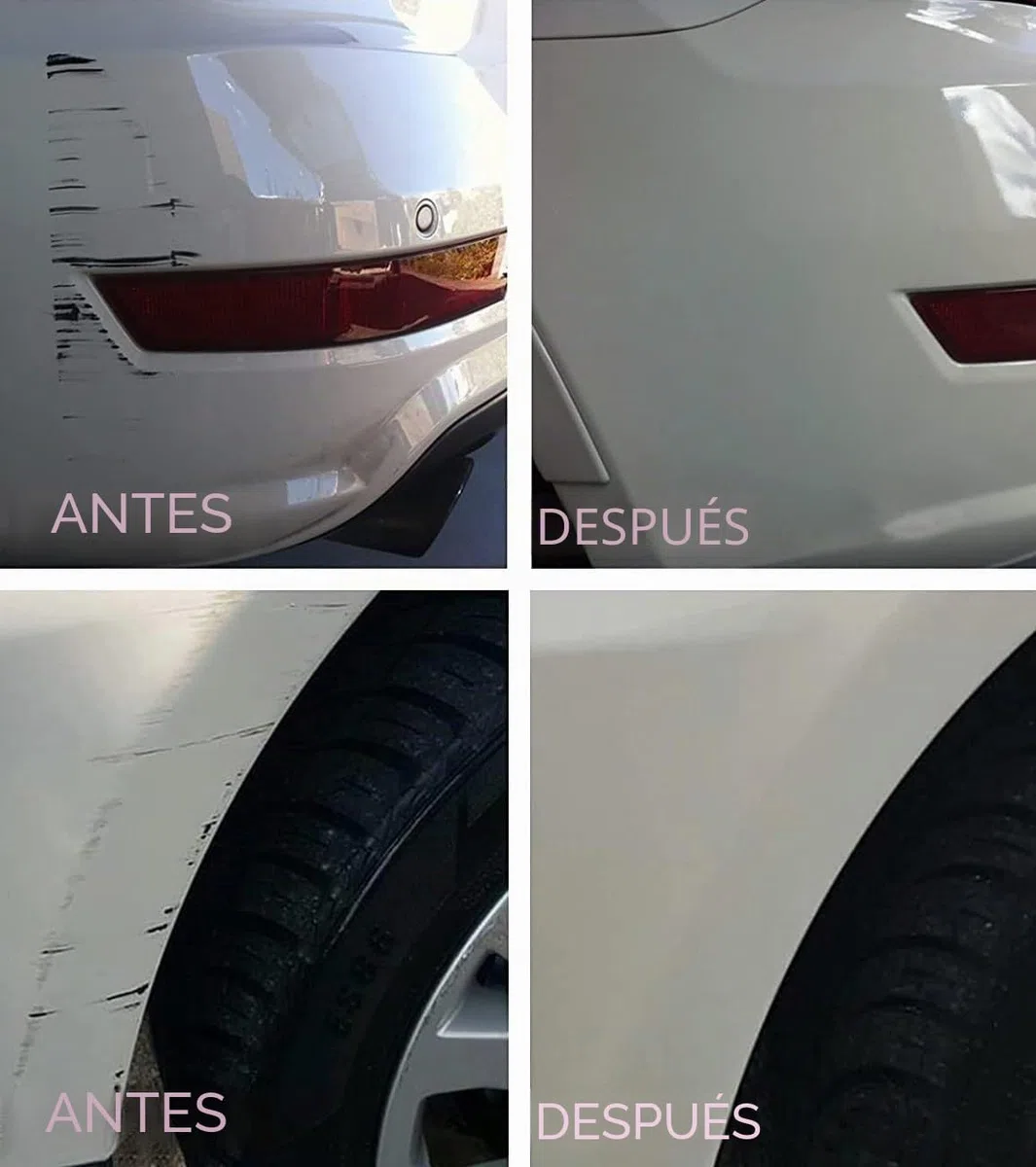 Pintura de retoque con pincel para modelos KIA BLANCO PERLA U2 Kit de reparación de arañazos y desconchados