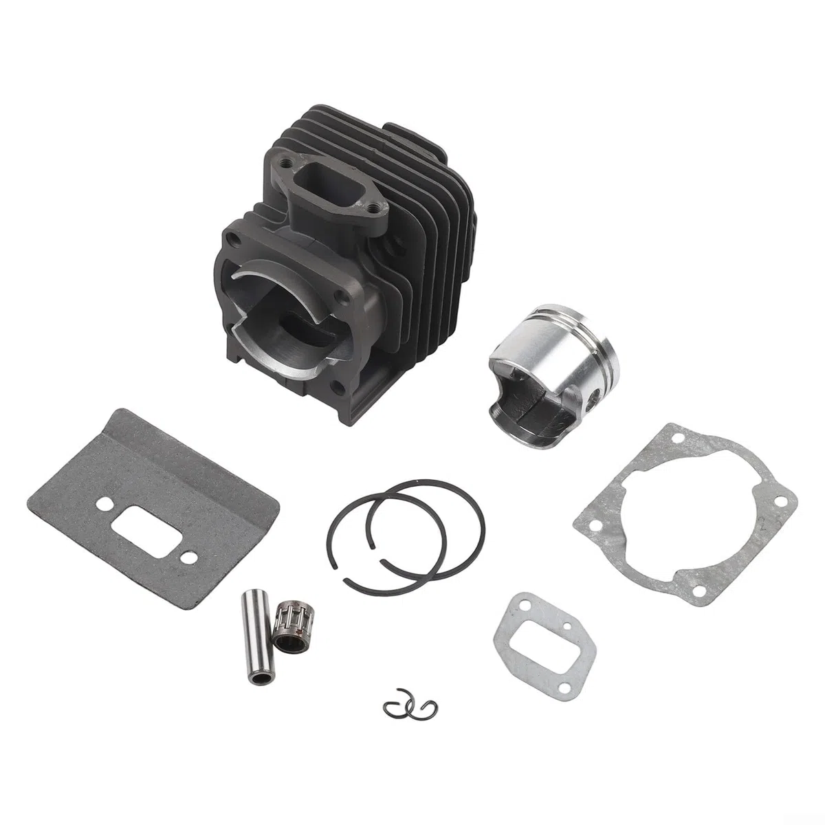 Kit de Cilindro de pistón de 44 mm para Cortador de Cepillo de Motor 44F-5 de 52 CC, diseño Ligero con conductividad térmica Mejorada