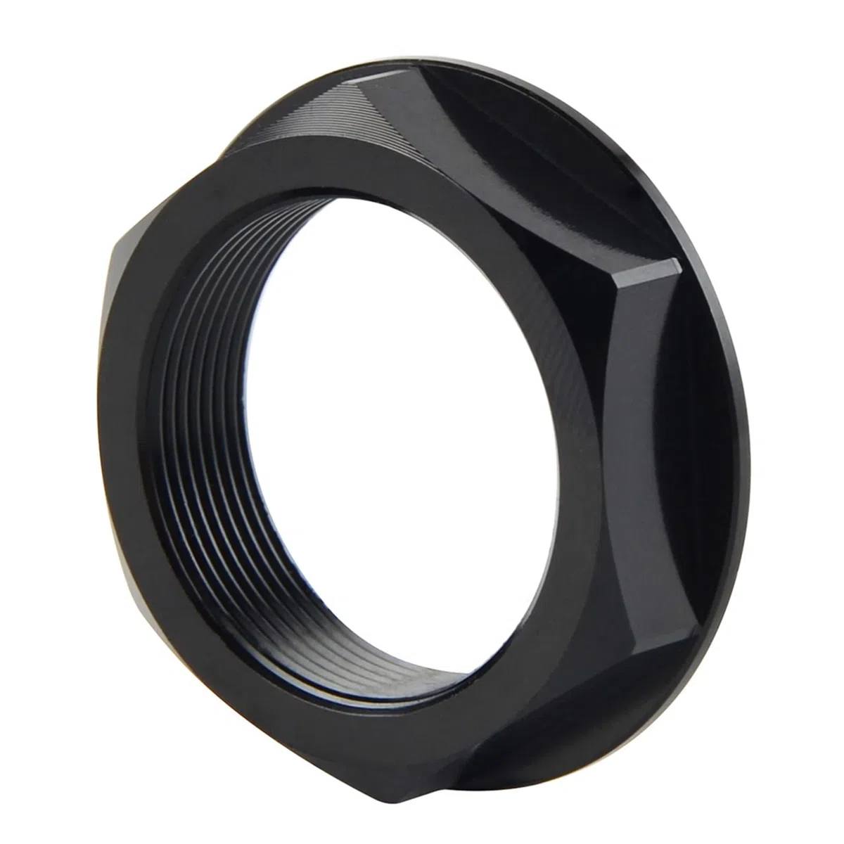 Niccnc Dirección Stem Top Yoke Nut/Fit For Hon.DA CR125R CR250R 2001-2007 CRF250R CRF450R 2004-2018 CRF250X CRF450X 2005-2017 Durable and Cost-Effective (Color : Black)