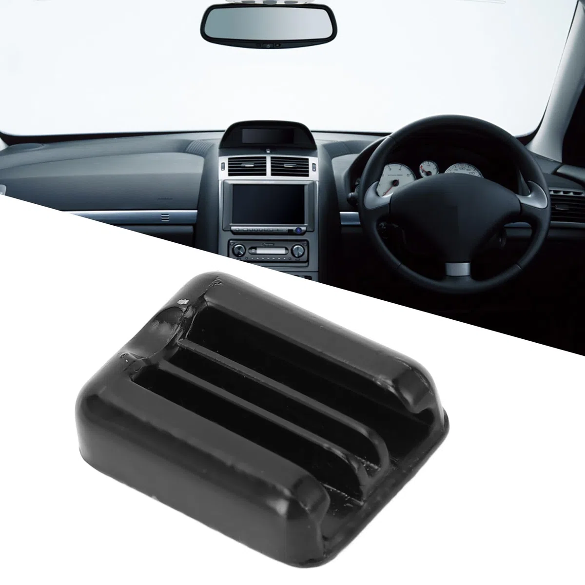 Base de Montaje para Espejo Retrovisor Interior de Coche, Repuesto de Metal Estándar OEM 815542 para 206, 207, 307, 407, C2, C6