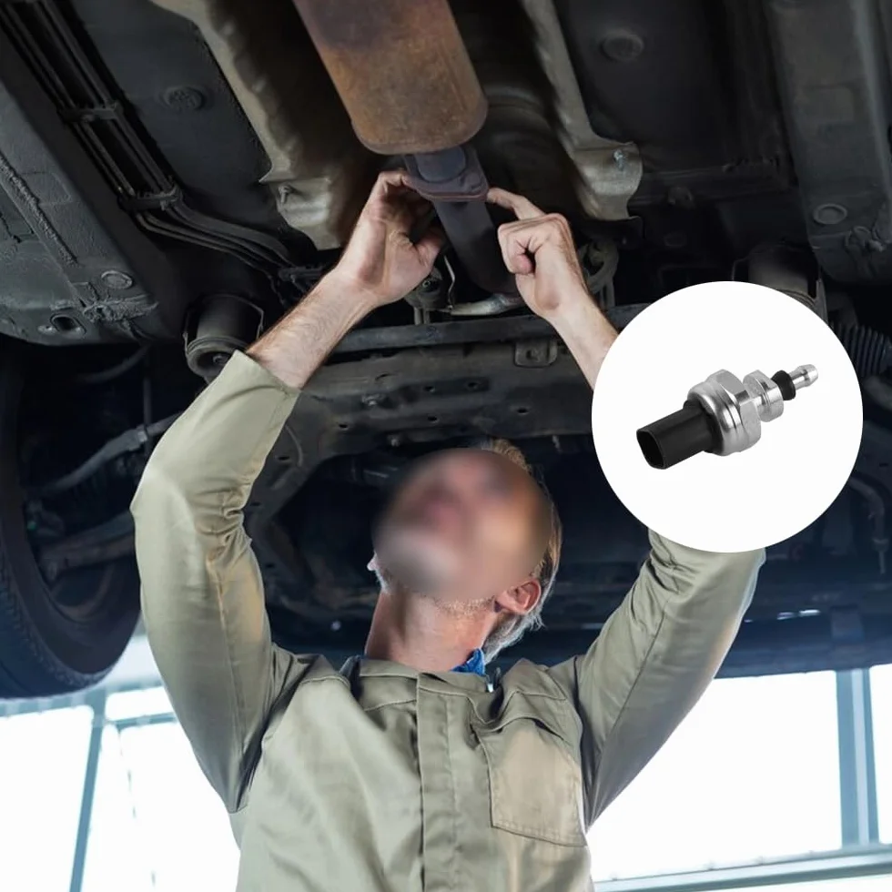Pieza de Repuesto del Sensor de presión de Escape del turbocompresor 8201000764 H8200443536 Conector de 3 Pines Fácil instalación No Requiere programación