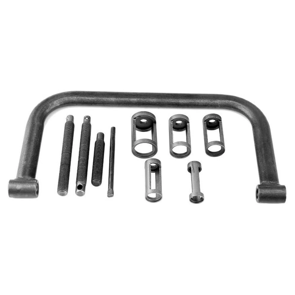 Kit Compresor de Muelle de Válvula 10 Piezas con Adaptadores 16-30mm para Coches Furgonetas Motos y Motores Marinos
