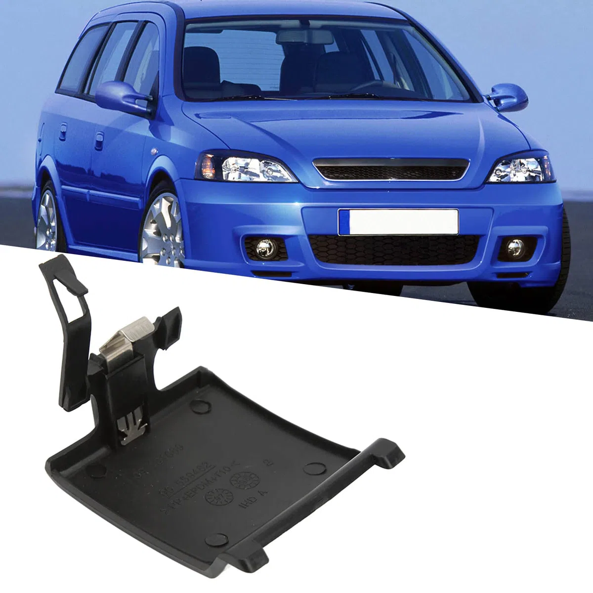 Tapa del Gancho de Remolque del Parachoques Delantero 905559482, Cubierta de Reemplazo de ABS Negro para G All Model, con Números OE 1400658 90559482