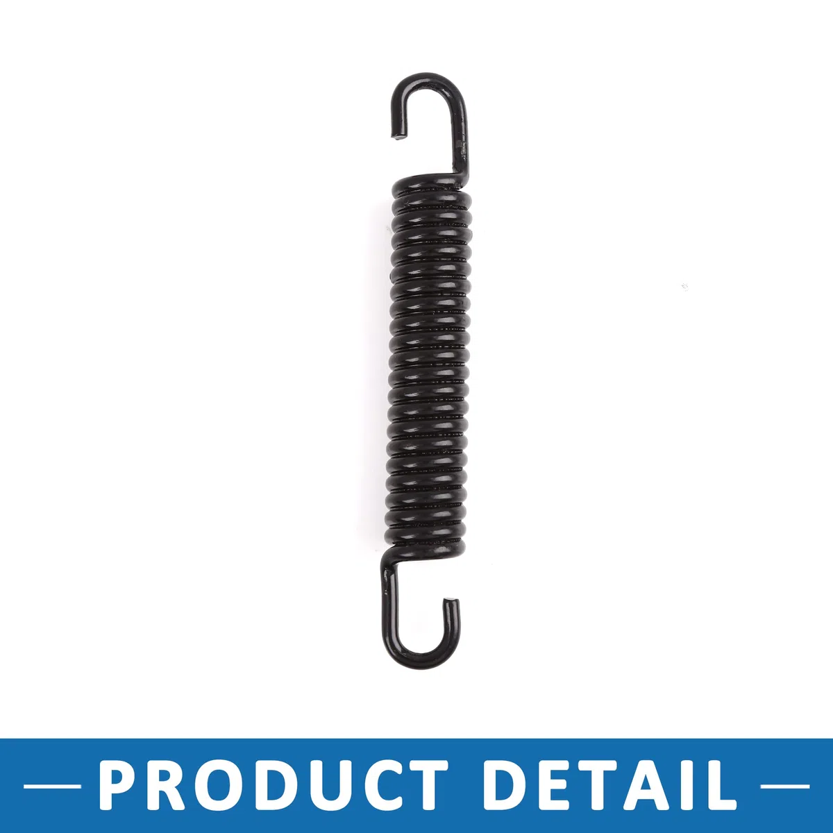 A ABSOPRO Muelle Para Caballete para Moto Principal Soporte Patada Soporte Retorno Resorte para CBT Negro