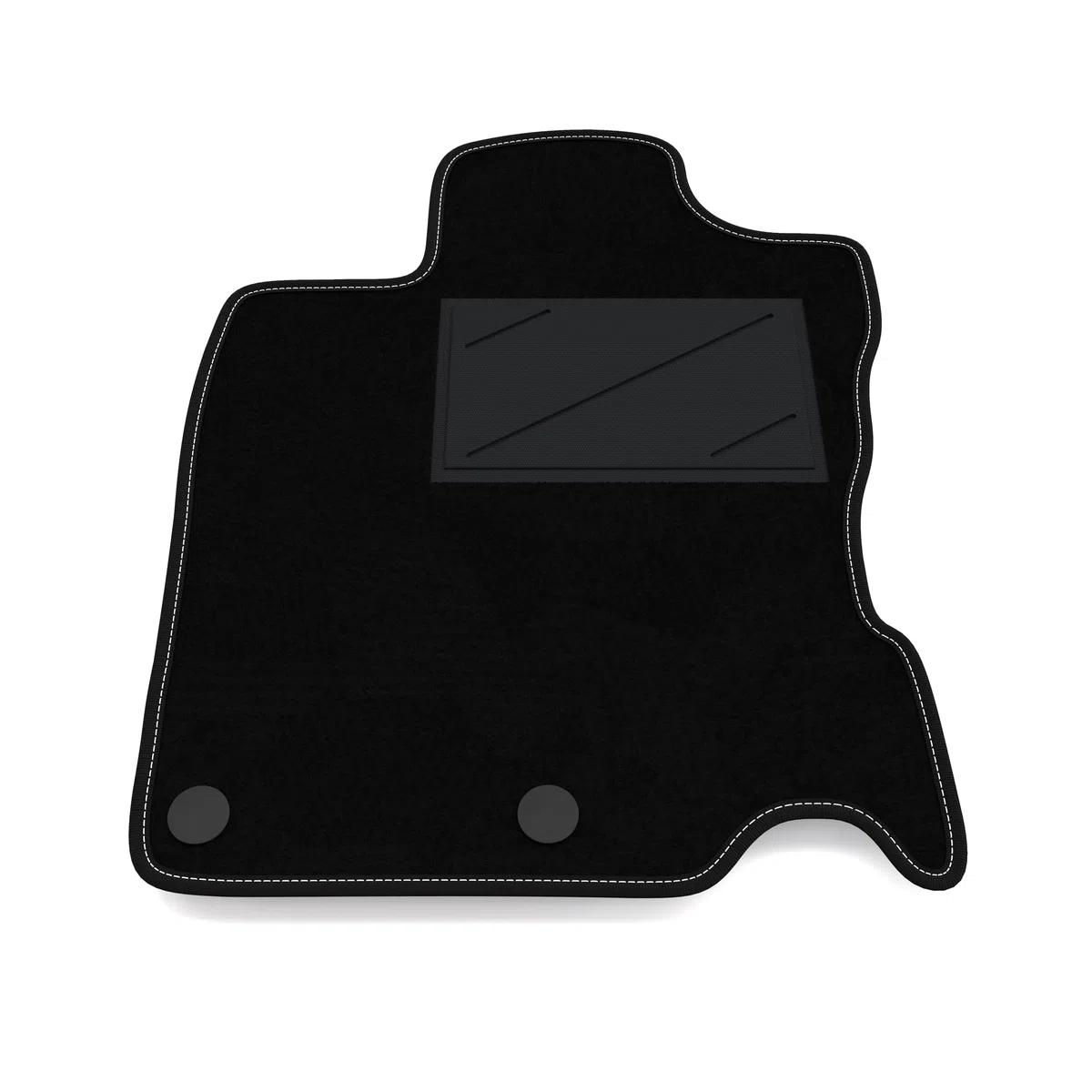 Somer Car Alfombrilla para Coche SÓLO Lado del Conductor 1 Pieza Compatible con Nissan Qashqai 2014-2021 | 1 Alfombra
