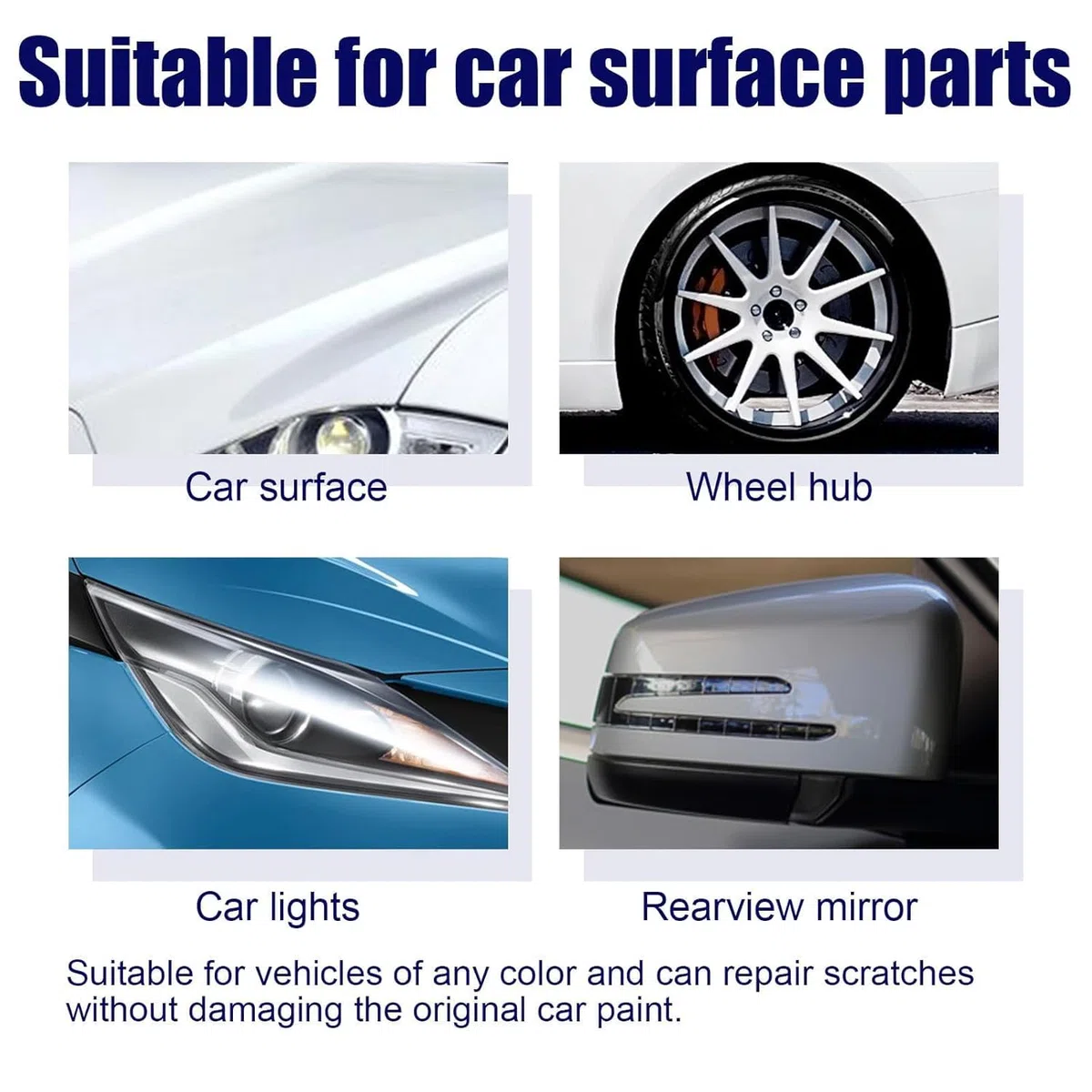 Reparador Arañazos Coche, 100 ml Quita Arañazos Coche,2025 Car Scratch Remover Set,Repara Rayones de Automóviles,para Limpieza de Eliminación de Rayones de Pintura de Automóviles