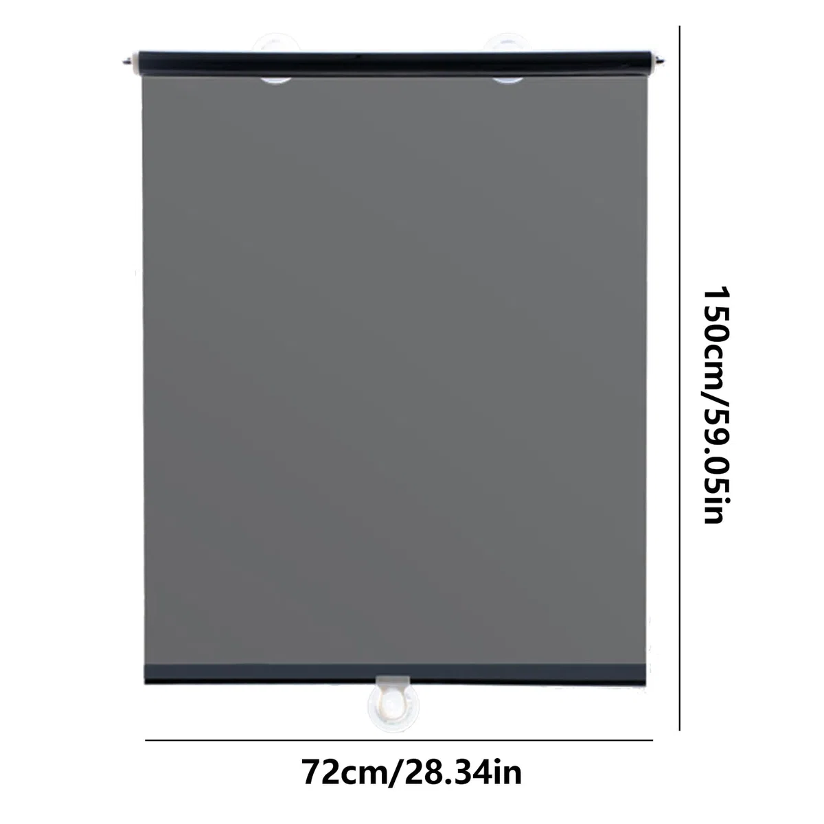 Parasol retráctil para Ventana Frontal, Parasol para Parabrisas,retráctil para Parasol de Ventana Delantera de Coche - Parasol de protección Solar para Viajes por Carretera en climas cálidos