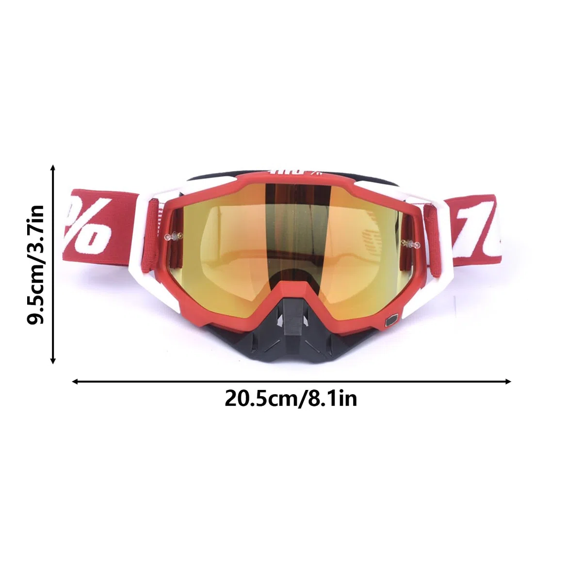 Gafas Moto Polvo, Gafas Snowboard Espejo, Adecuado Para Motocicletas, Carreras Todoterreno, Motocicletas Todoterreno, Bicicletas De Montaña