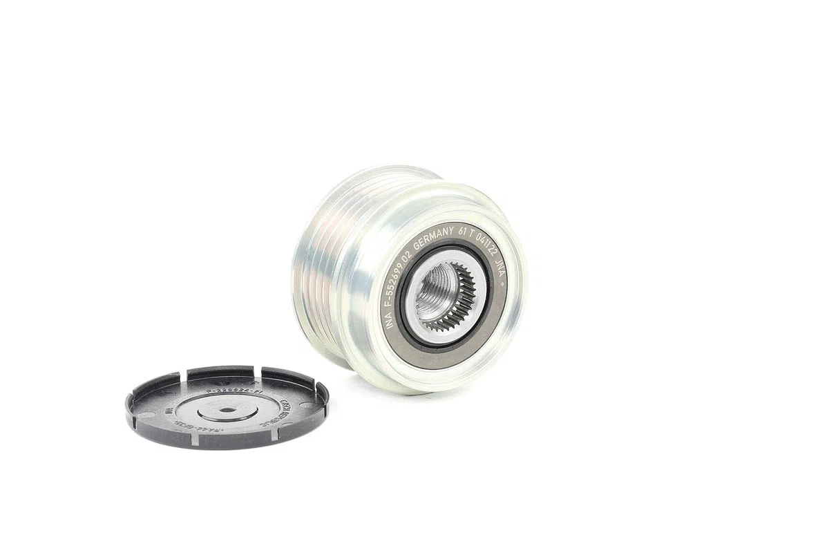 INA 535 0005 10 Rueda libre de alternador Compatible con AUDI A4 B7 Avant 8ED A4 B6 Avant 8E5 A4 B6 Sedán 8E2 A4 B7 Sedán 8EC, VW Passat B5 GP Variant 3BG, 3B6