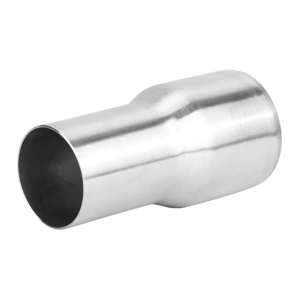 Adaptador de tubo de escape, conector de tubo de escape universal de acero inoxidable, adaptador de tubo, reductor, pieza modificada(51-63MM)