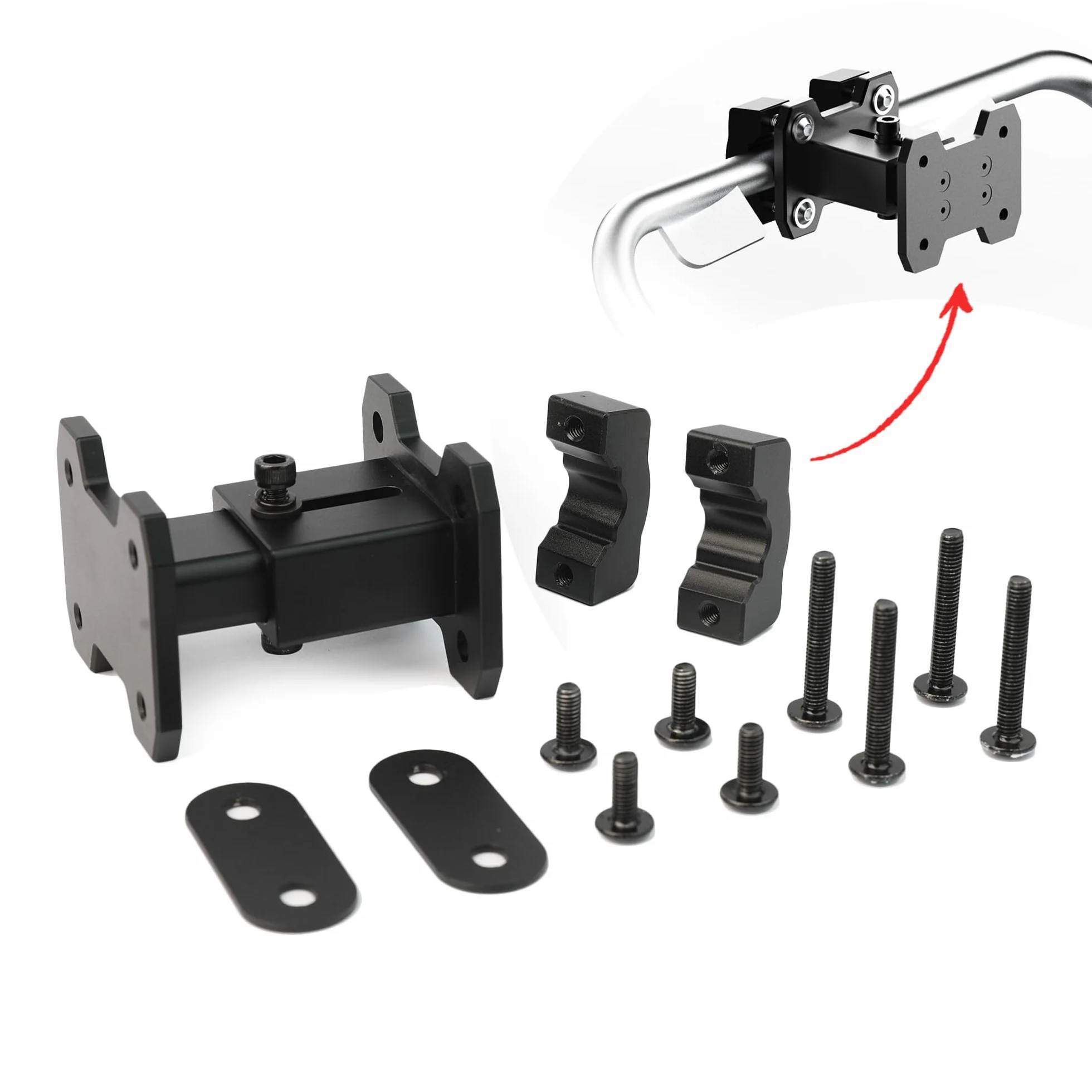 Rhinowalk Extensor de bolsa de sillín de motocicleta