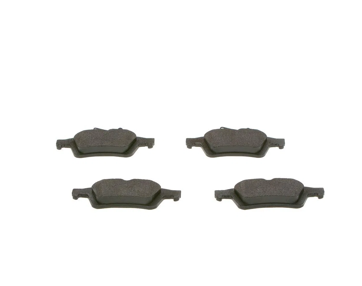 Bosch BP1449 - Pastiglie Freni Auto, Trasero - Calidad Bosch - Reducción de Ruido y Polvo - Certificación ECE-R90 - Sin Cobre - 1 Juego de 4 Pastillas