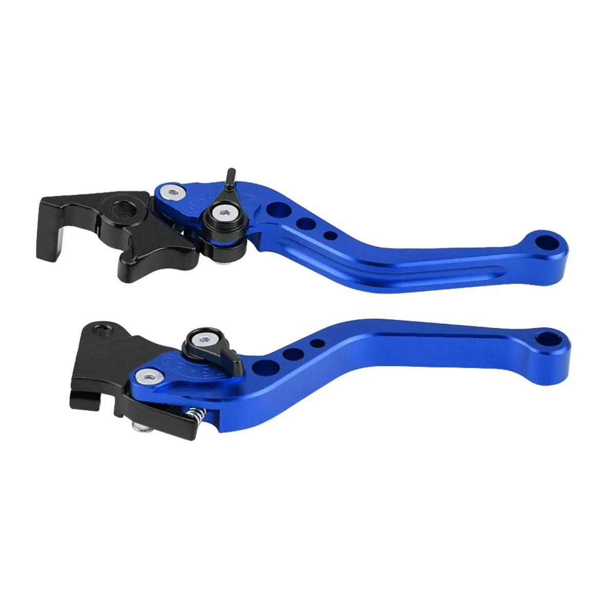 Yosoo Health Gear Palanca de Freno de Tambor y Embrague de Motocicleta, Aluminio CNC, para GY6 CG125, Azul