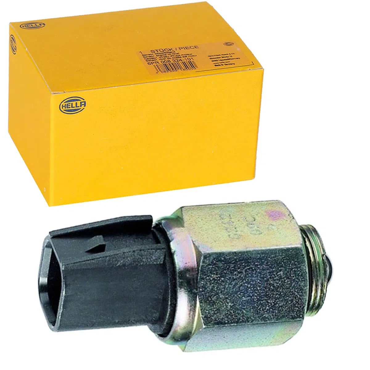 HELLA 6ZF 008 621-571 Interruptor, piloto de marcha atrás - 12V - 2polos - atornillado - Contacto de cierre