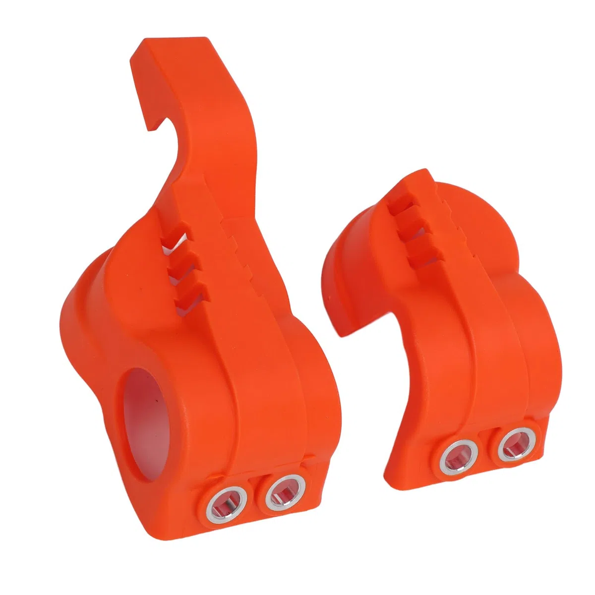 VOBOR 2 Piezas Cubierta de Zapato de Horquilla Delantera de Motocicleta, Cubierta de Horquilla Polainas Botas Protector Inferior de Pie de Horquilla Inferior para XC XCF SX SXF