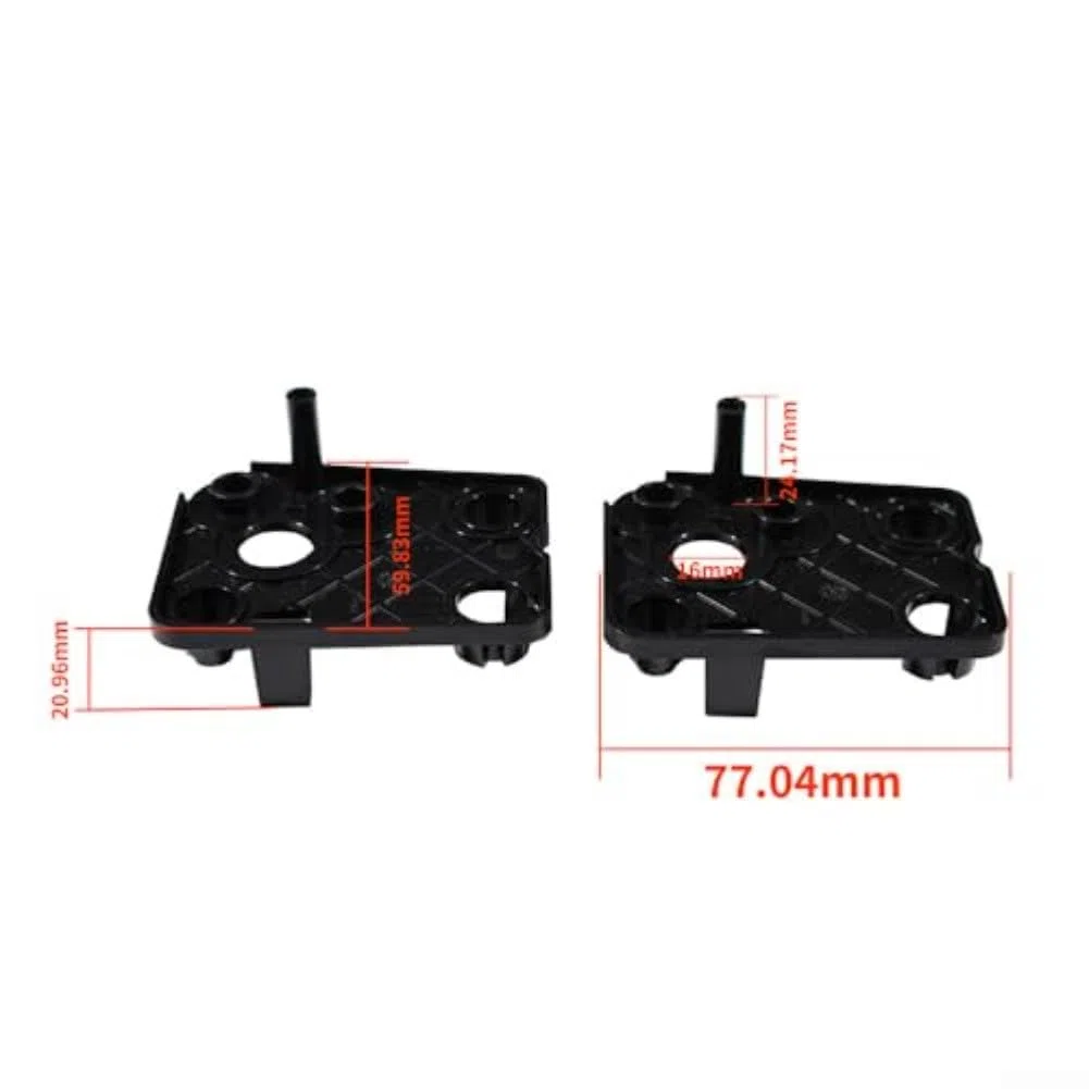 Kit de reparación de ajuste de aire acondicionado para 307 y para C4, juego de herramientas de control de CA con OEM 1607044080 6450XZ, para ABS negro