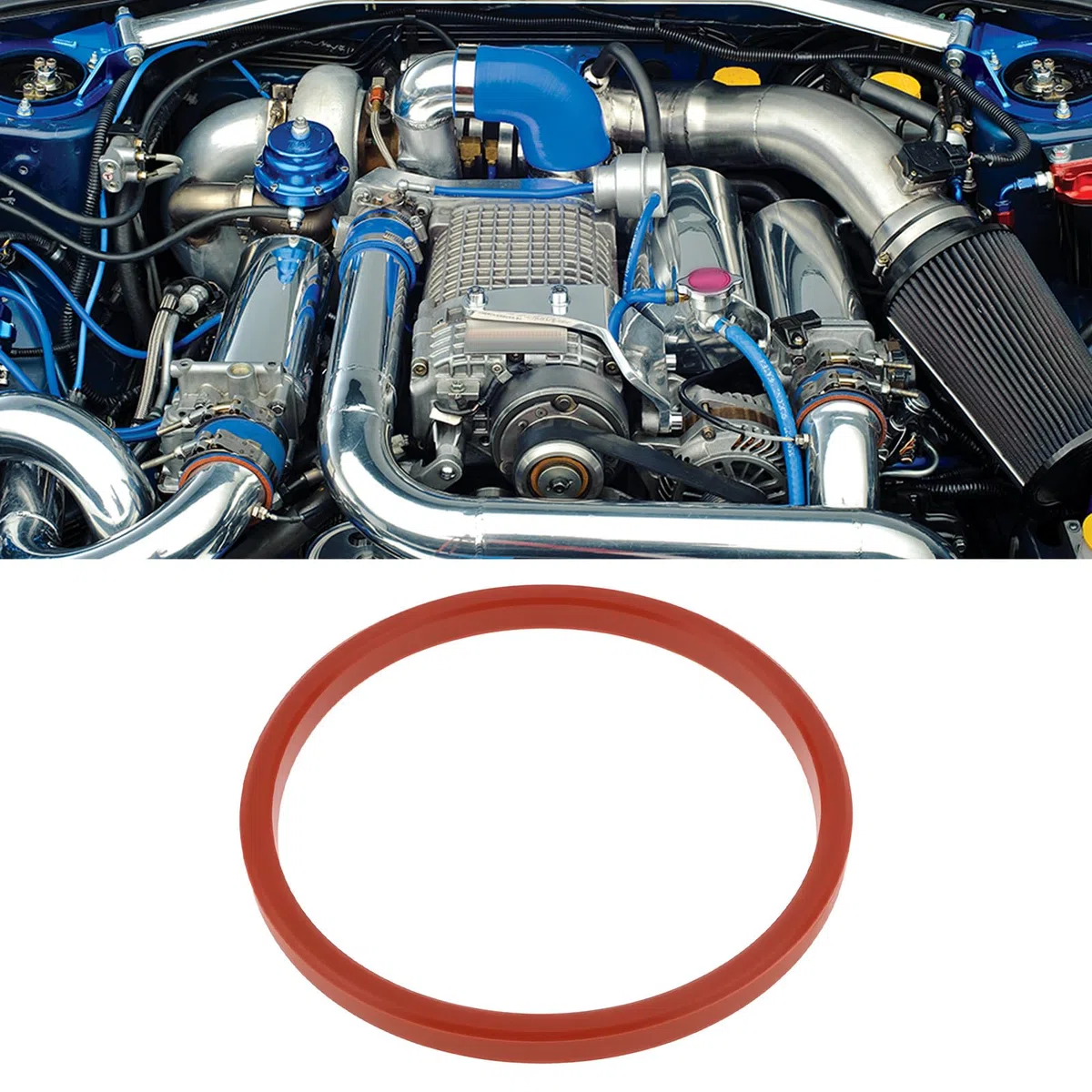 Junta tórica de enfriador de aceite 21370KA001 compatible con Subaru Impreza Forester Legacy Turbo