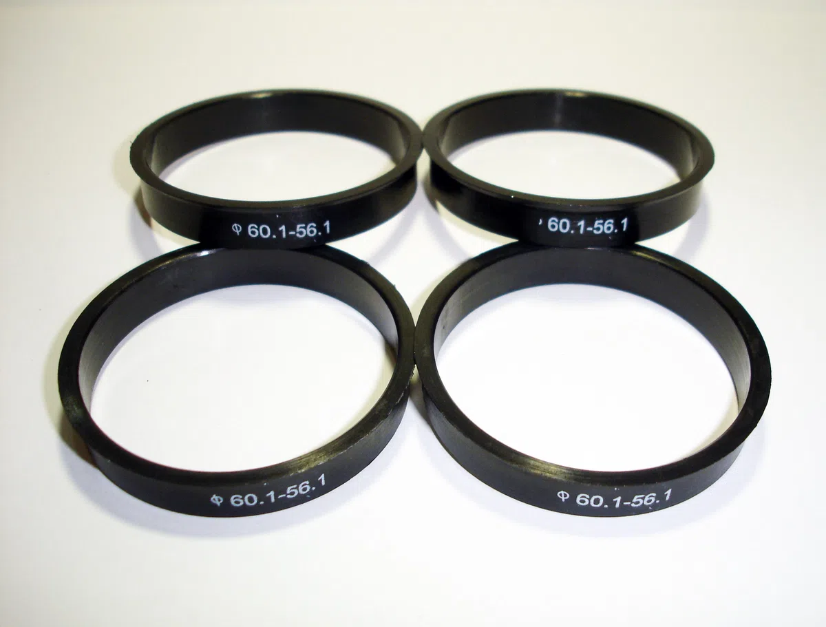 Centradores 4 LLANTA 60.1-56.1 Aros para Llantas ACEV ARTEC ASA BINNO BOSSEN BORBET ICW RH SMOOR STILAUTO