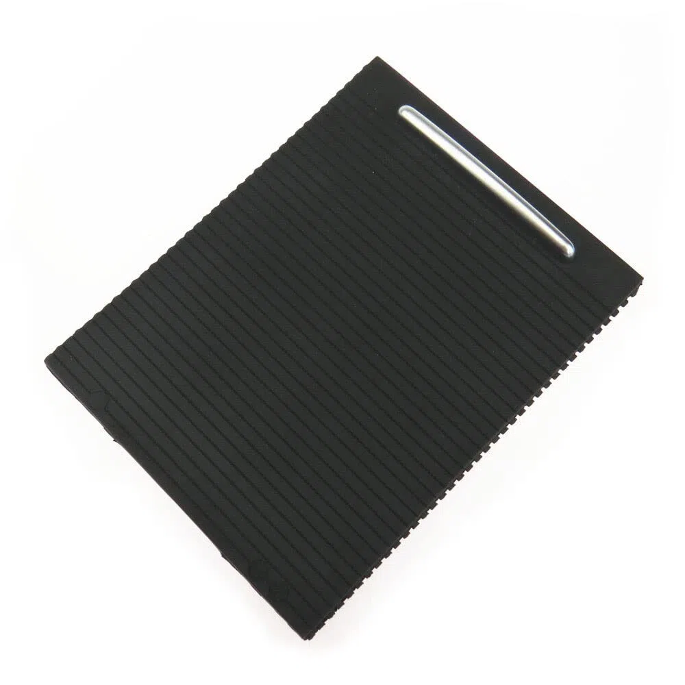 Cubierta para Consola Central para Coche Cromada Interior Cubierta para persiana Enrollable para Consola Central Negra compatible con VW Passat B6 B7 CC 3C0857503 3C 0 857 503