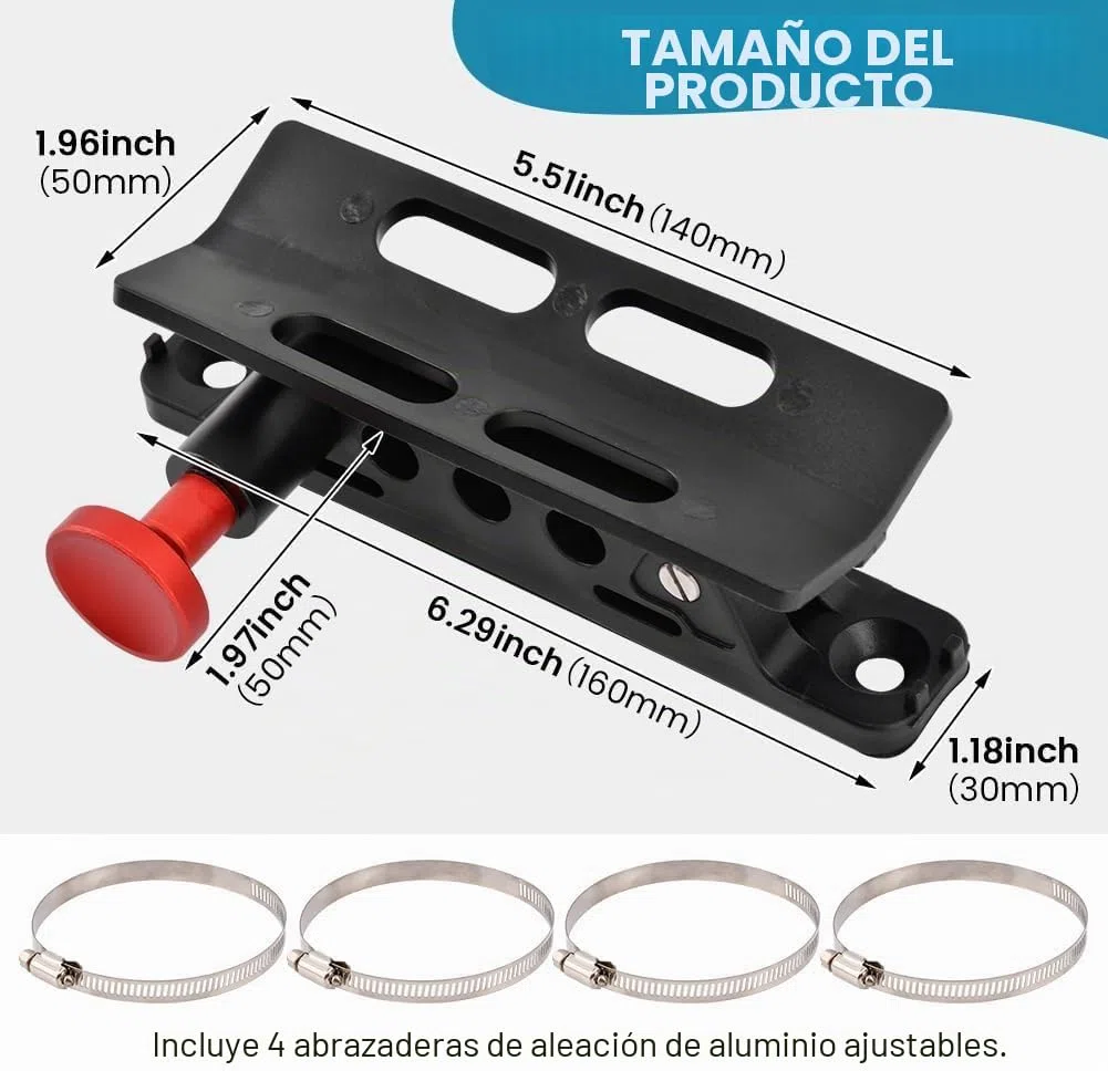 Soporte para Extintor de Incendios Liberación Rápida, Soporte para Botella de Extintor Incendios con Montaje en Barra Antivuelco de Aleación de Aluminio para Sport/JK/Sahara