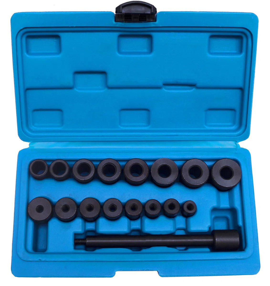 JOMAFA - HERRAMIENTA ALINEADOR EMBRAGUE CENTRADOR EMBRAGUE UNIVERSAL 17 PIEZAS Kit universal de herramientas de alineación de embrague