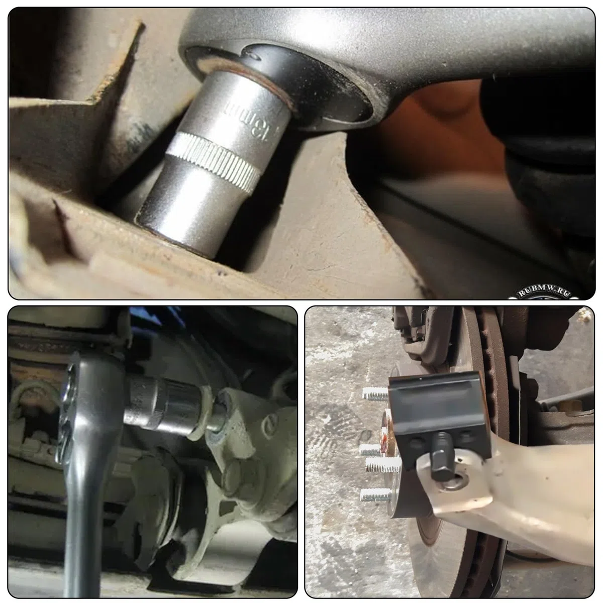 4 piezas de herramienta separadora de puntales de suspensión, compresor de resorte para amortiguador, con llave, construcción universal de acero para la mayoría de los vehículos