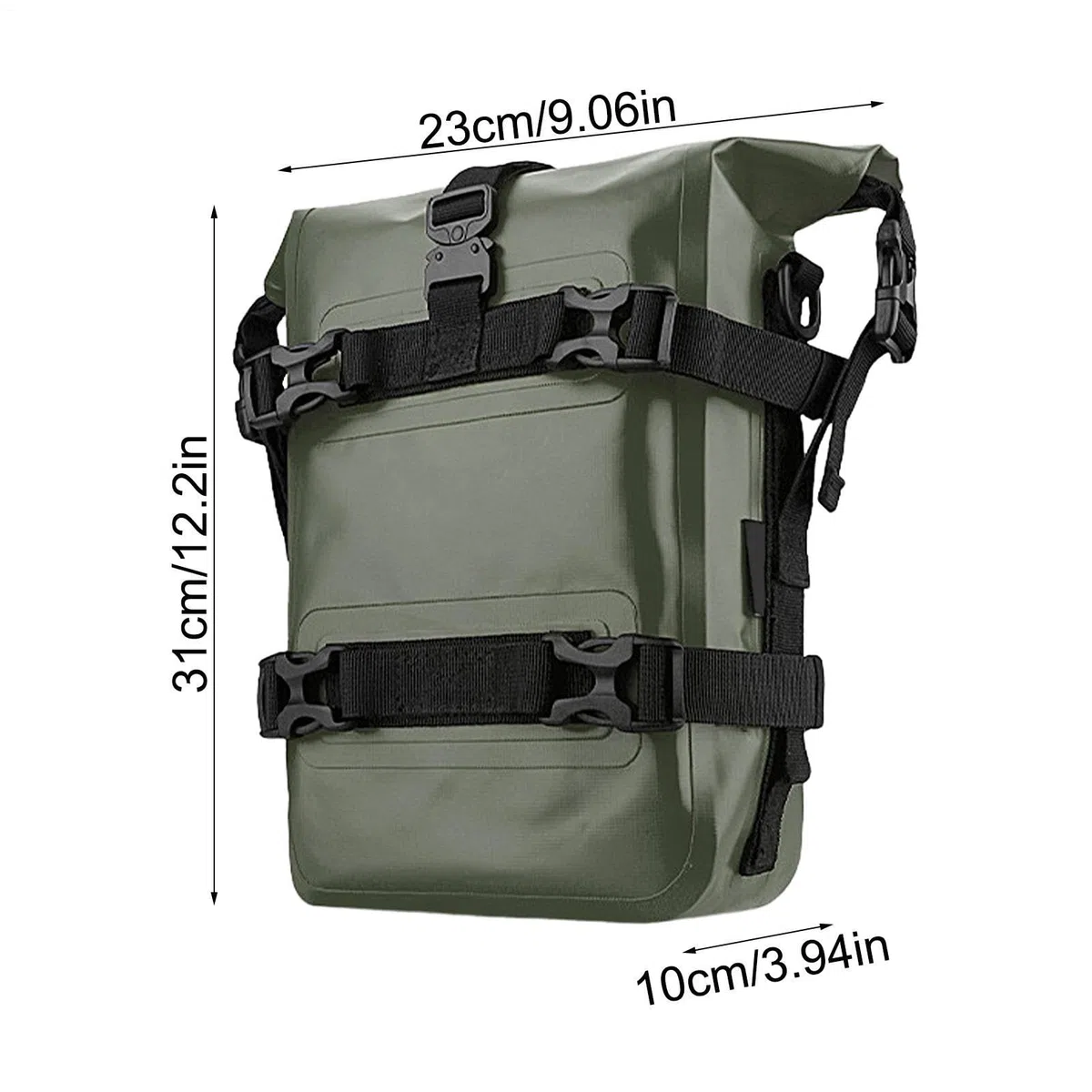 Bolsas para Barra Protectora, Paquete de Equipaje, Bolsa de Accesorios para Motocicleta | Alforjas para Bolsa con Marco de Barra Protectora | Bolsa de Barra Protectora de Marco, Bolsas