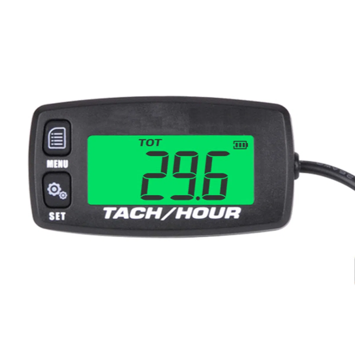 Tacometro Digital Motor Medidor de Horas Reseteables Medidor Inductivo Retroiluminados Para Motocicleta Marine Planeador ATV Quitanieves Lawn Mower Jet Ski Pit Bike
