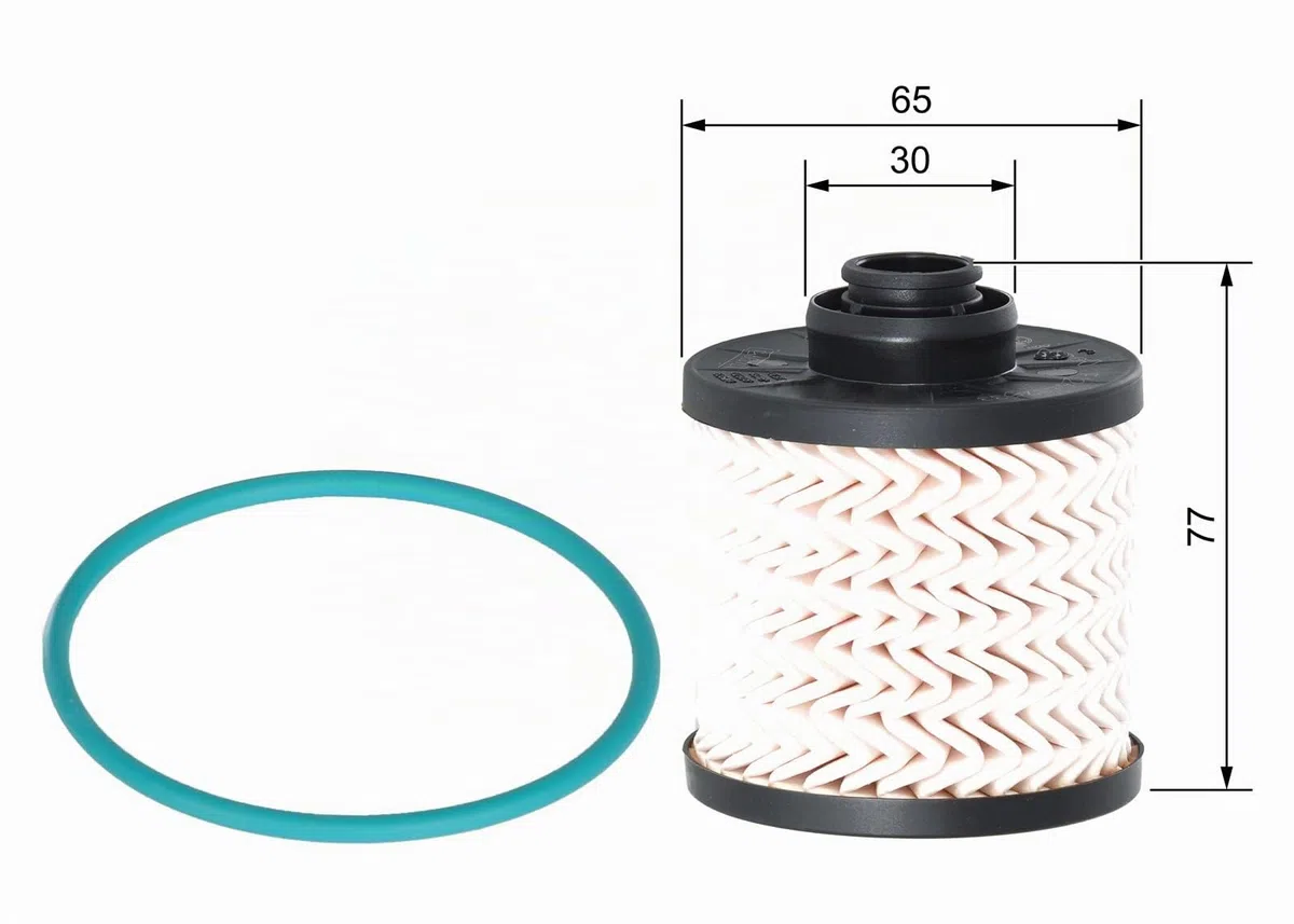Bosch N2533 Filtro Diesel para Coche - Separa Partículas y Agua del Combustible, Protege el Sistema de Inyección