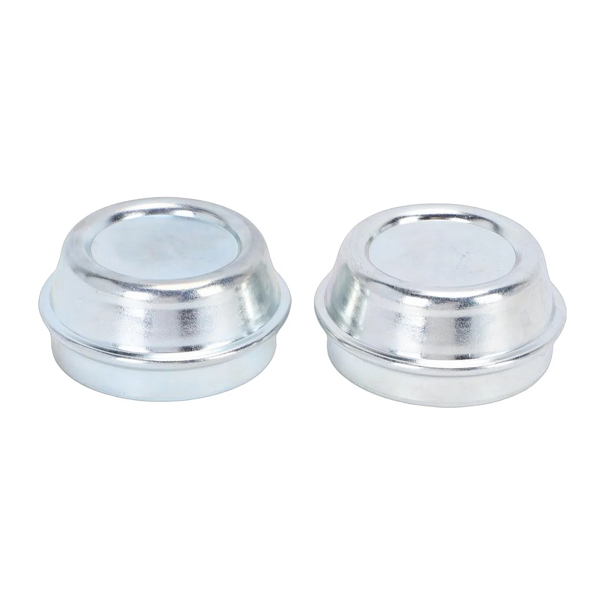KIMISS Tapa Antipolvo para Eje de Remolque, Cubierta de Grasa de 48mm para Bujes de Rueda de Remolque Alko, Protección Duradera de Acero Galvanizado, 2 uds.