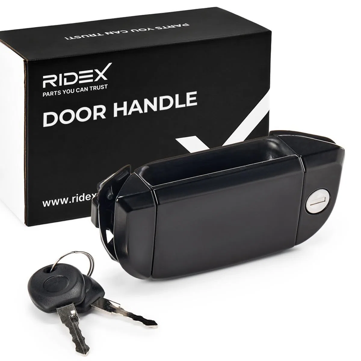 RIDEX 1373D0104 Manecilla de puerta Delante, Derecha Compatible con VW Transporter T4 Bus 70B, 70C, 7DB, 7DK, 70J, 70K, 7DC, 7DJ