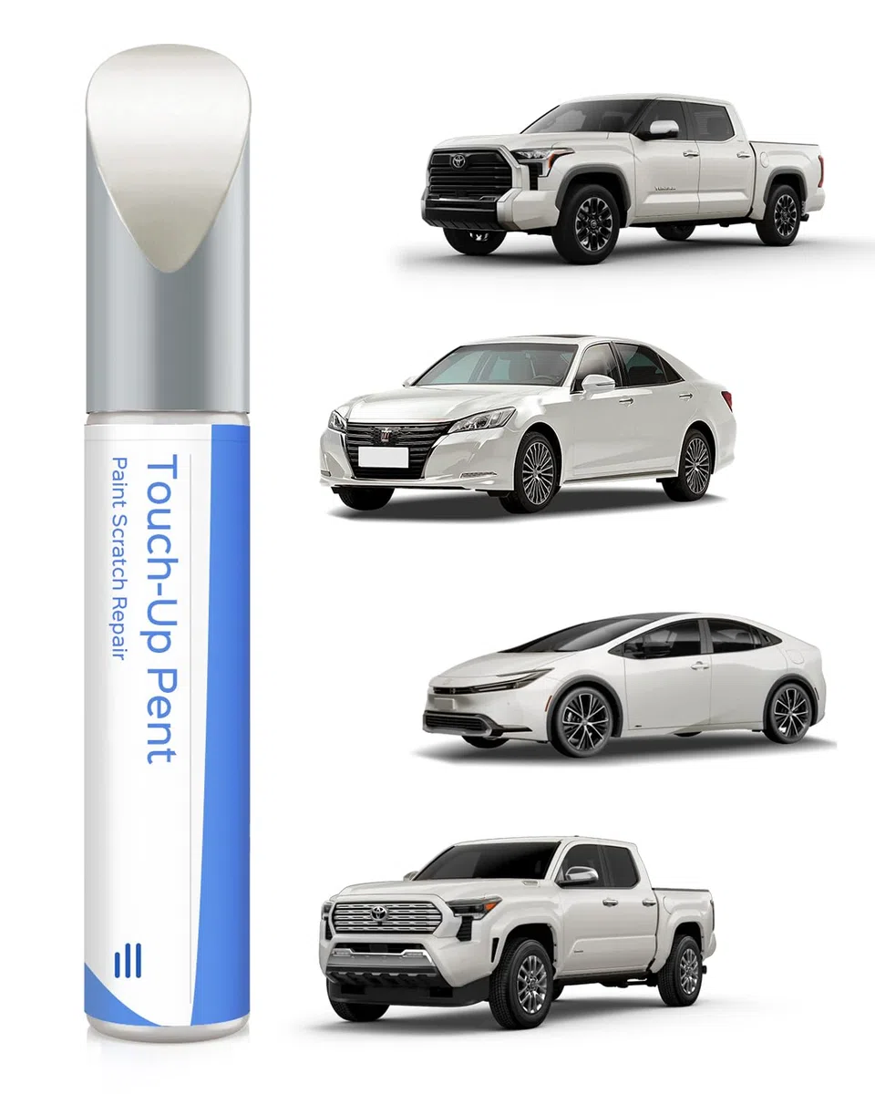 Rotulador de retoque para Toyota Blizzard Pearl Tricoat – Coincidencia exacta para chips y arañazos