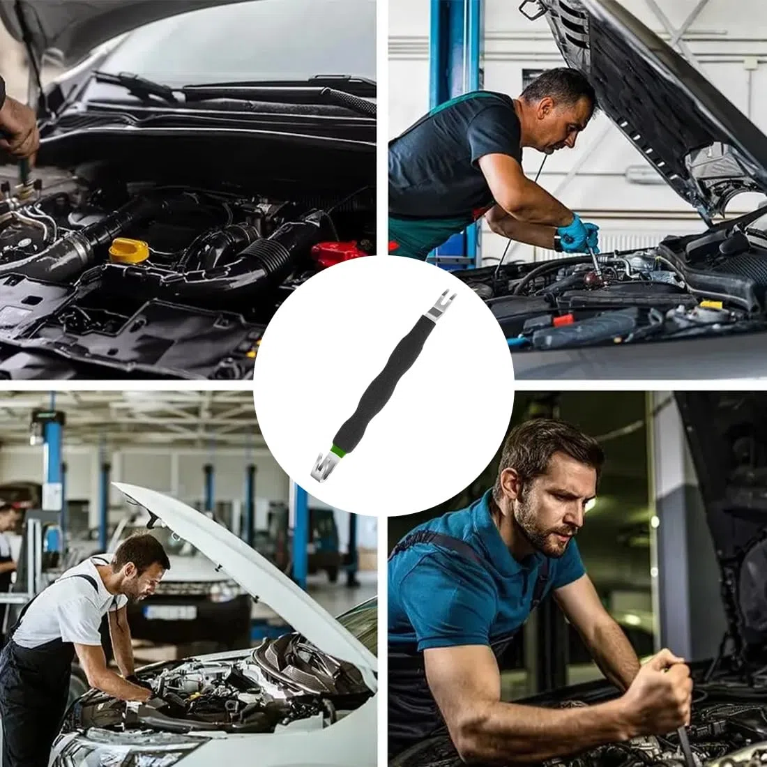 1 Piezas Herramienta Separadora De Conectores Eléctricos, Herramienta Extractora De Terminales Automáticos De Doble Extremo, Para Reparaciones De Automóviles
