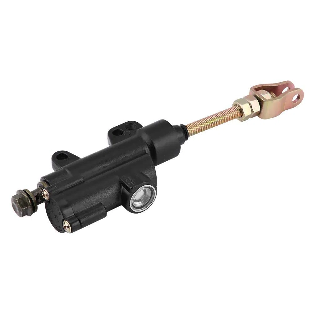 Cilindro de la Bomba de Freno Trasero, Keenso Cilindro Maestro de Freno Trasero Bomba Hidráulica Universal (Black)