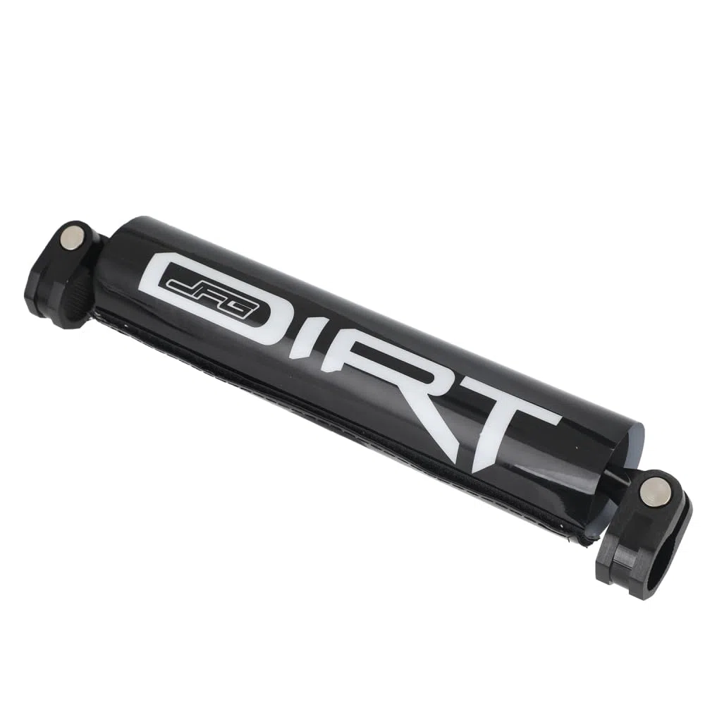 Barra transversal de motocicleta de 300 mm para manillar de motocross, enduro, rally, color negro