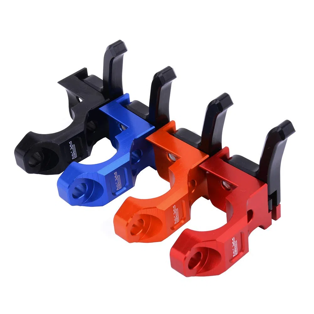 AnXin - Soporte giratorio de palanca de arranque en caliente para manillar de motocicleta compatible con CR CRF XR KDX KLX KX DRZ RM TTR WR YZ