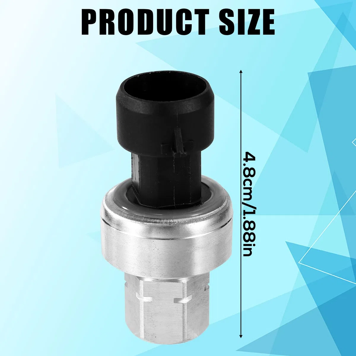 Interruptor de Presión para Aire Acondicionado, Sensor de Presión Aire Acondicionado OEM#1551343 13587668 Sensor de Aire Acondicionado Coche para Buick Cadillac Chevrolet GMC Pontiac Ford