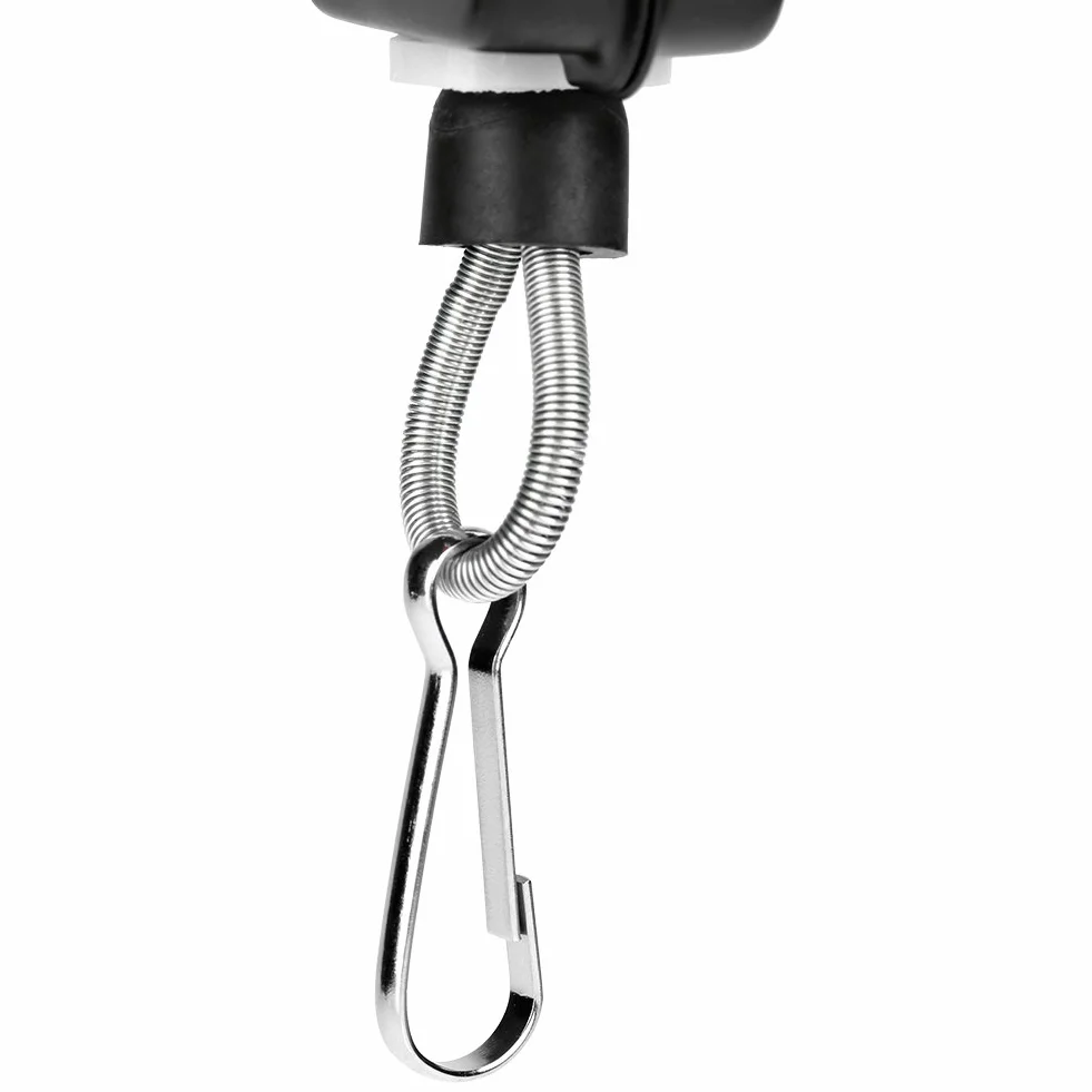 Nuevo tipo Spring Balancer Retráctil Portaherramientas Capacidad de suspensión 0,6 2.0kg ES620 for línea de ensamblaje (Negro)