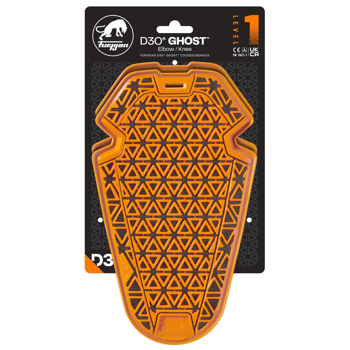 Furygan Protección Codos O Rodillas D3O Ghost L1 Unisex - Un par de D3O Advanced Discreet Nivel 1 Aprobado para la protección de los Pantalones Vaqueros de la Motocicleta - D3O Tecnología