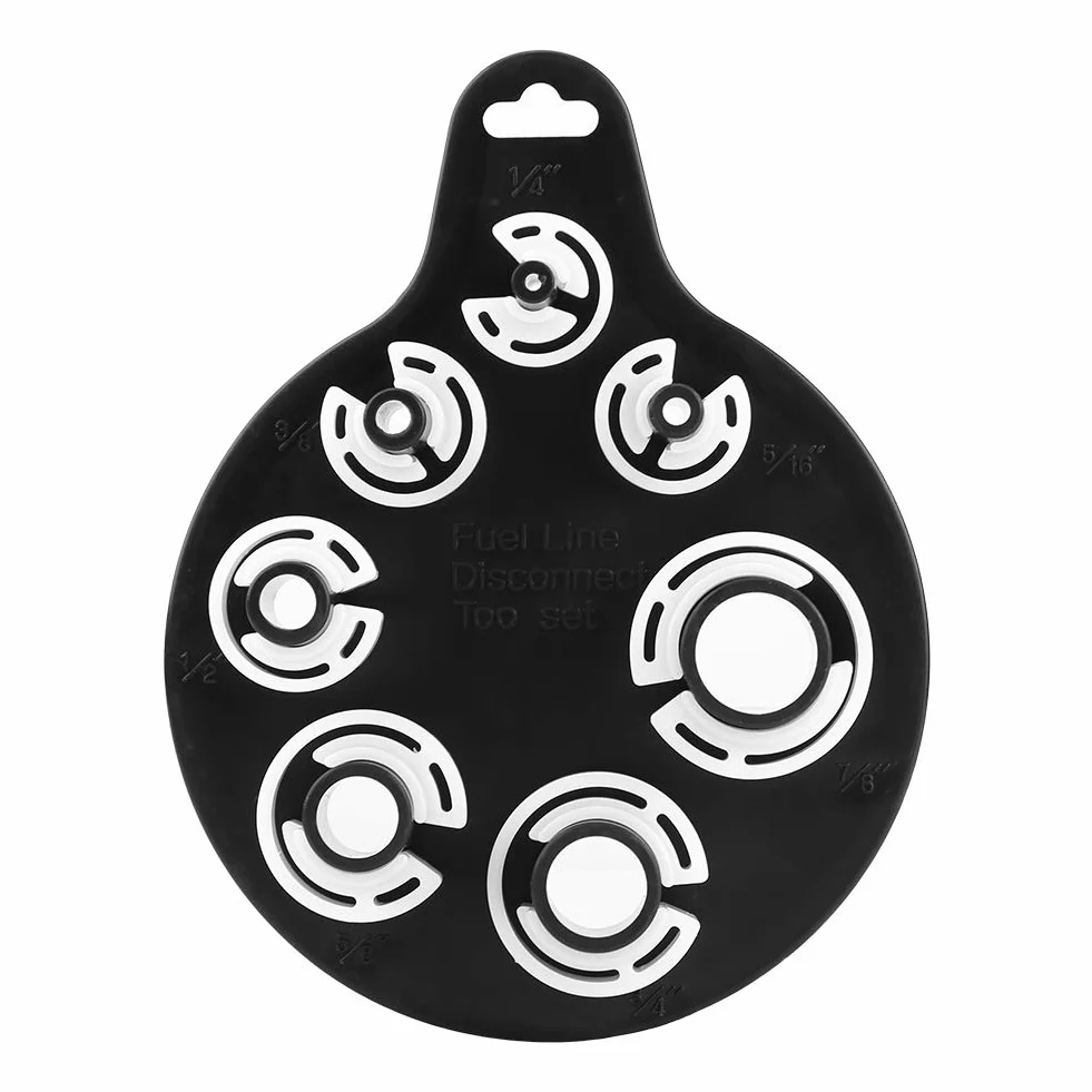 7pcs Herramienta para Aire Acondicionado Herramienta de Desconexión de Conducción de Combustible de Aceite para Acondicionadores Manguitos de Conexión Rápida de Conducción de Combustible de Aceite