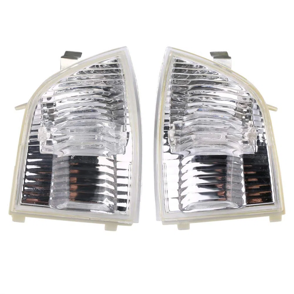 KIMISS Espejo retrovisor con luz intermitente para Focus C-MAX 2003-2013, señal direccional LED, ajustable y fácil instalación, compatible con modelos específicos