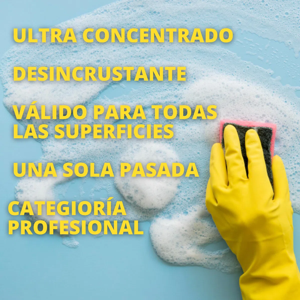 Desengrasante Concentrado Extrafuerte Proquimar – Limpiador Profesional para Cocinas, Baños, Vehículos y Más – Elimina Grasa y Suciedad Incrustada – Garrafa de 5 Litros