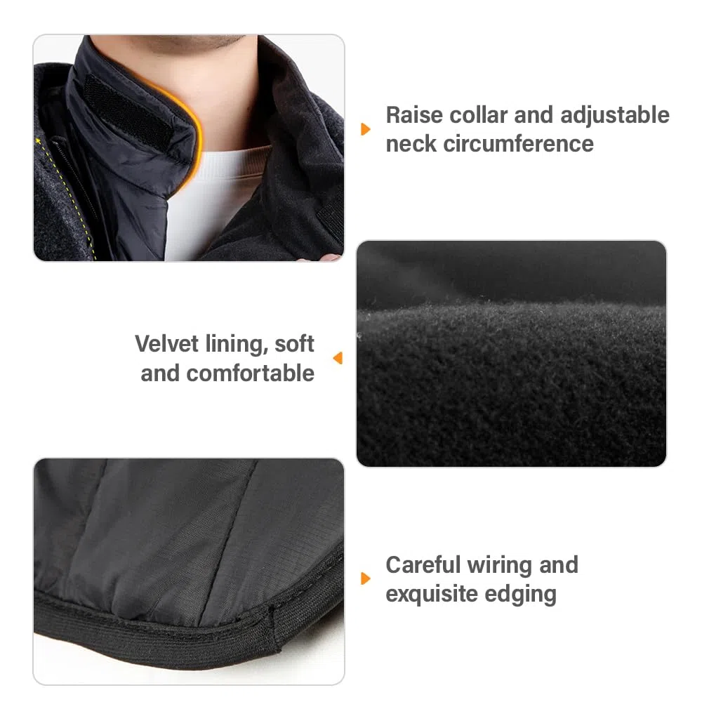Calentador de Cuello para Moto, Protector de Cuello de Moto al Aire Libre, Grueso, Resistente al Viento e Impermeable, Ideal para Montar a Caballo, Moto, Ciclismo