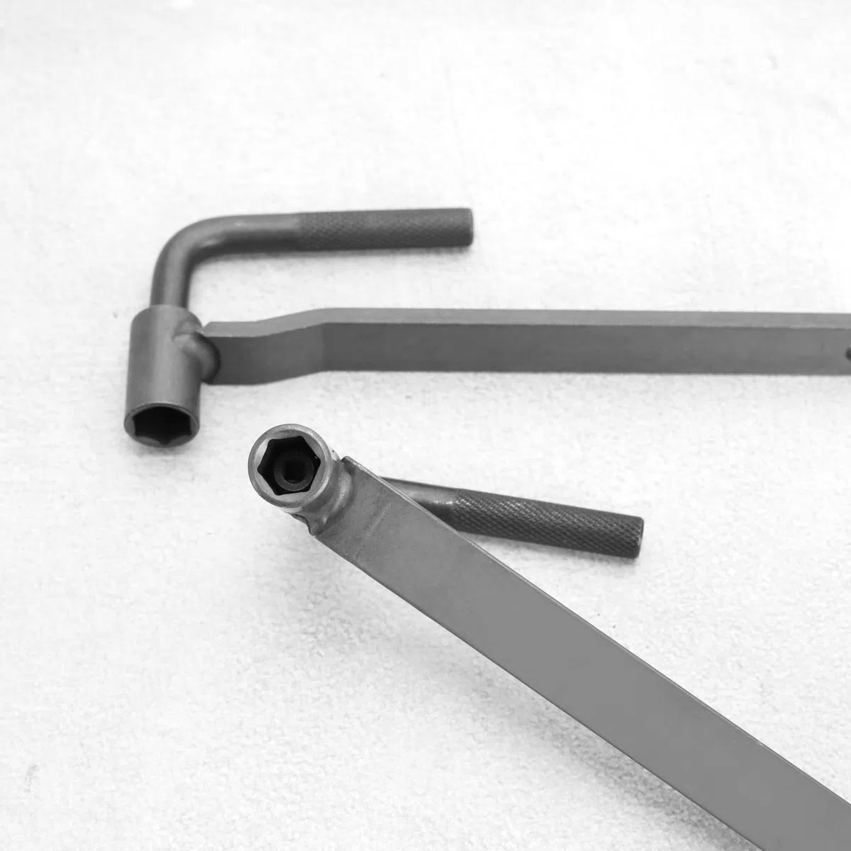 ECSiNG 3 Uds Herramienta de Ajuste de Válvula de Motor 8mm 9mm 10mm Hexágono 3,1mm 3mm 3,5mm Agujero Cuadrado Llave de Tornillo de Motor de Motocicleta Herramienta de Válvula